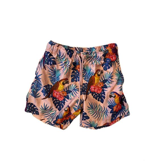 Ring of Fire Flower Swim Trunks Mens M - Picture 1 of 3